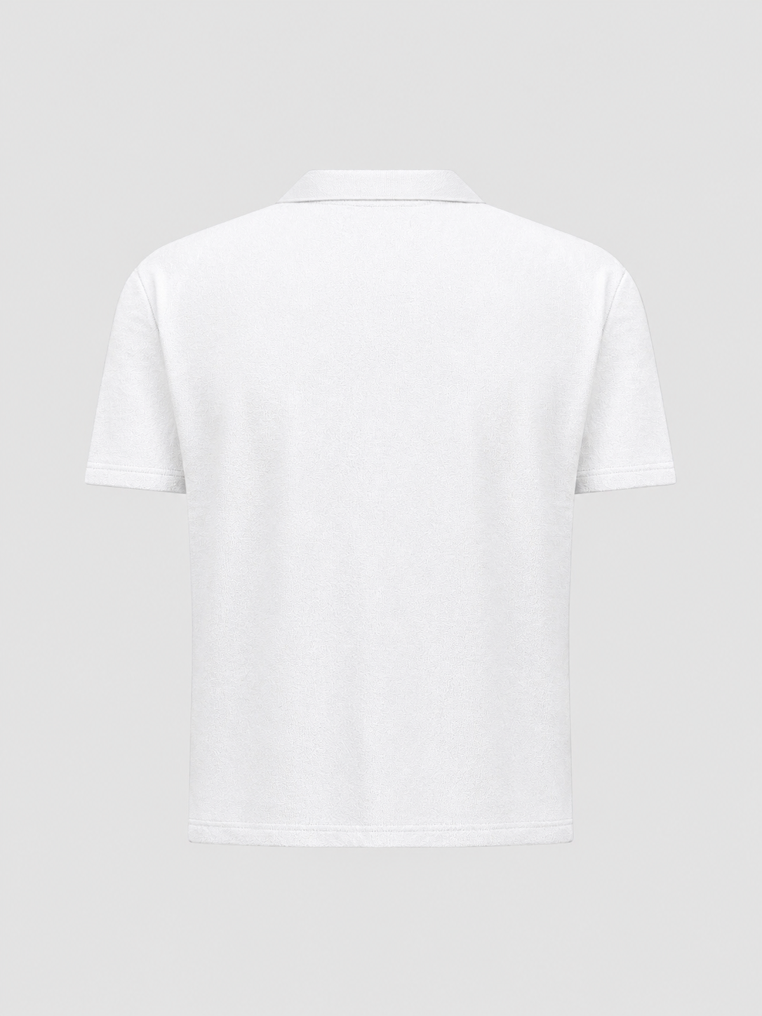 Sutton Towelling - Pearl White