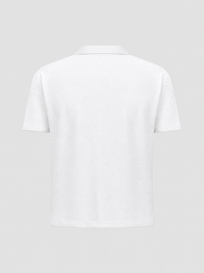 Sutton Towelling - Pearl White