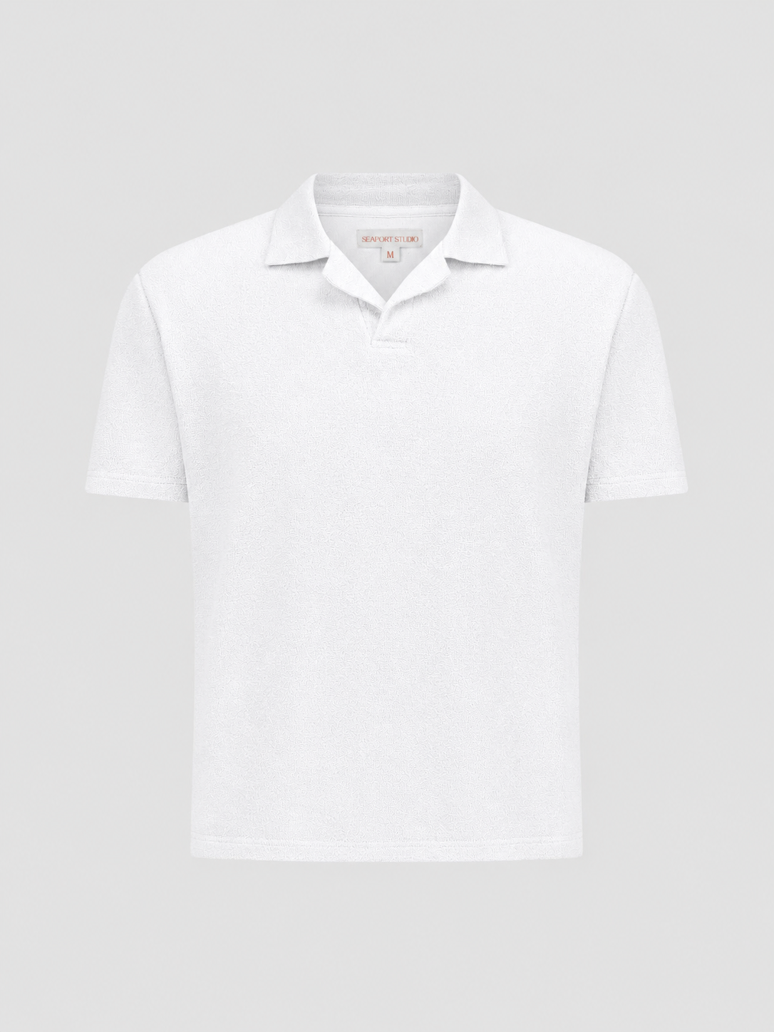 Sutton Towelling - Pearl White