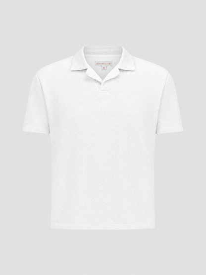Sutton Towelling - Pearl White