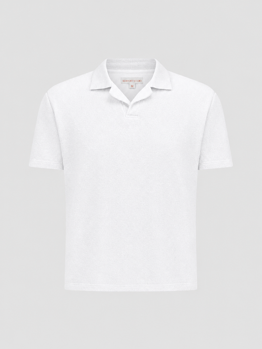 Sutton Towelling White