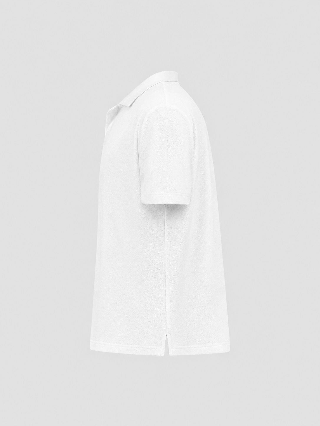 Sutton Towelling - Pearl White